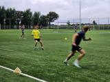 Vierde training S.K.N.W.K. 1 en 2 seizoen 2024-2025 (51/57)